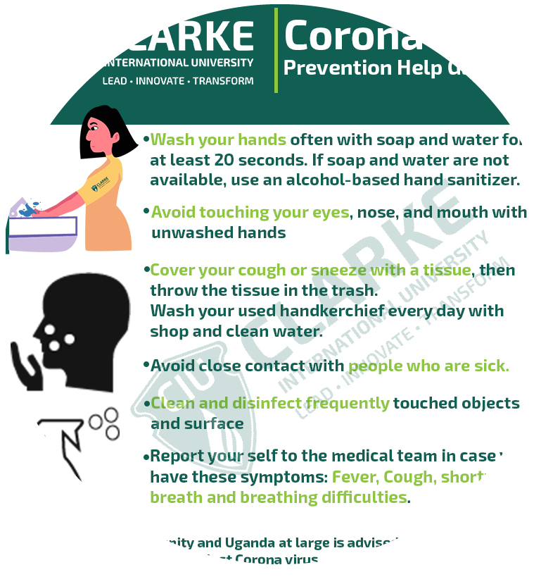 Coronavirus guide lines