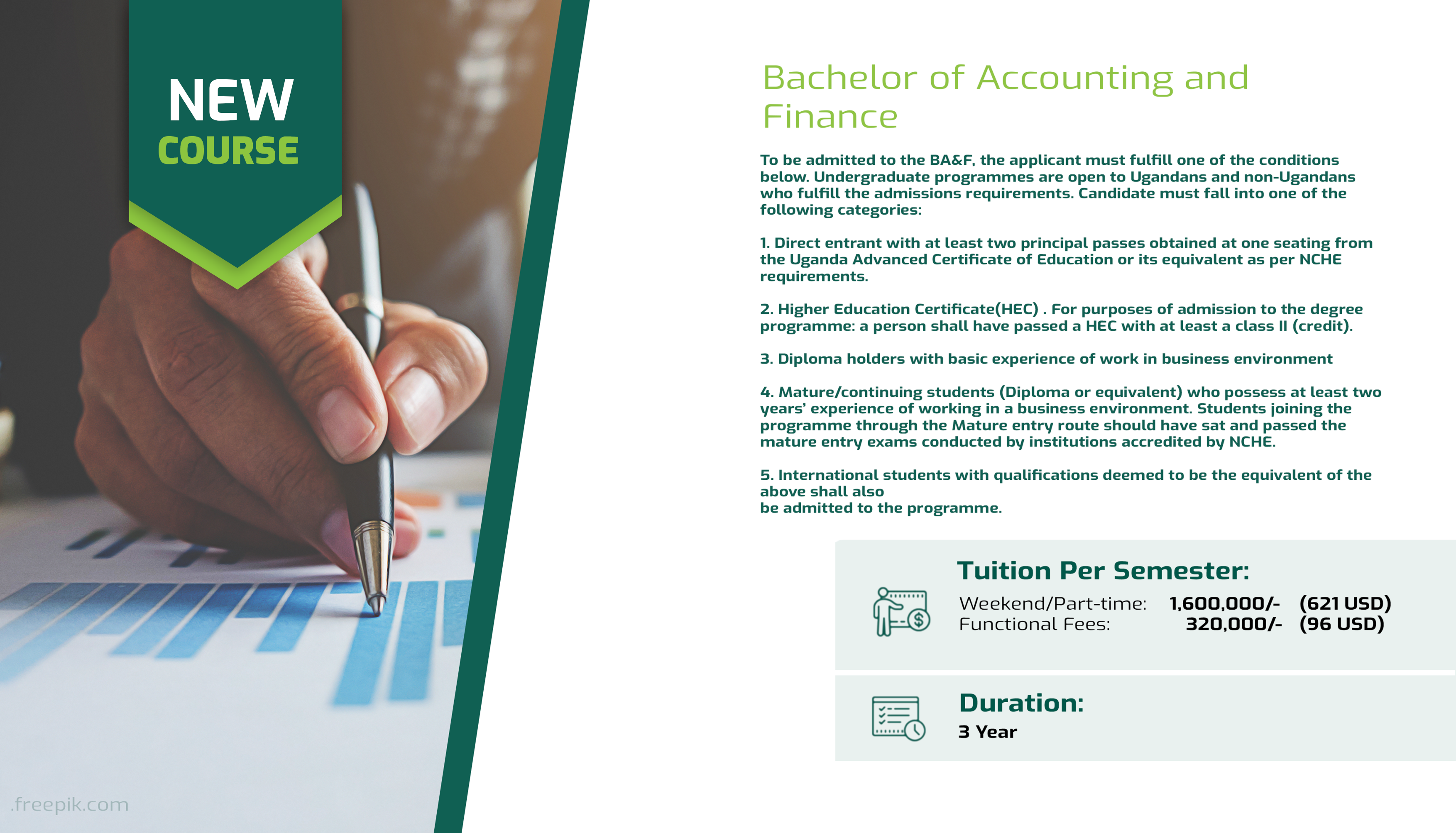 Bachelor of Accounting and Finance