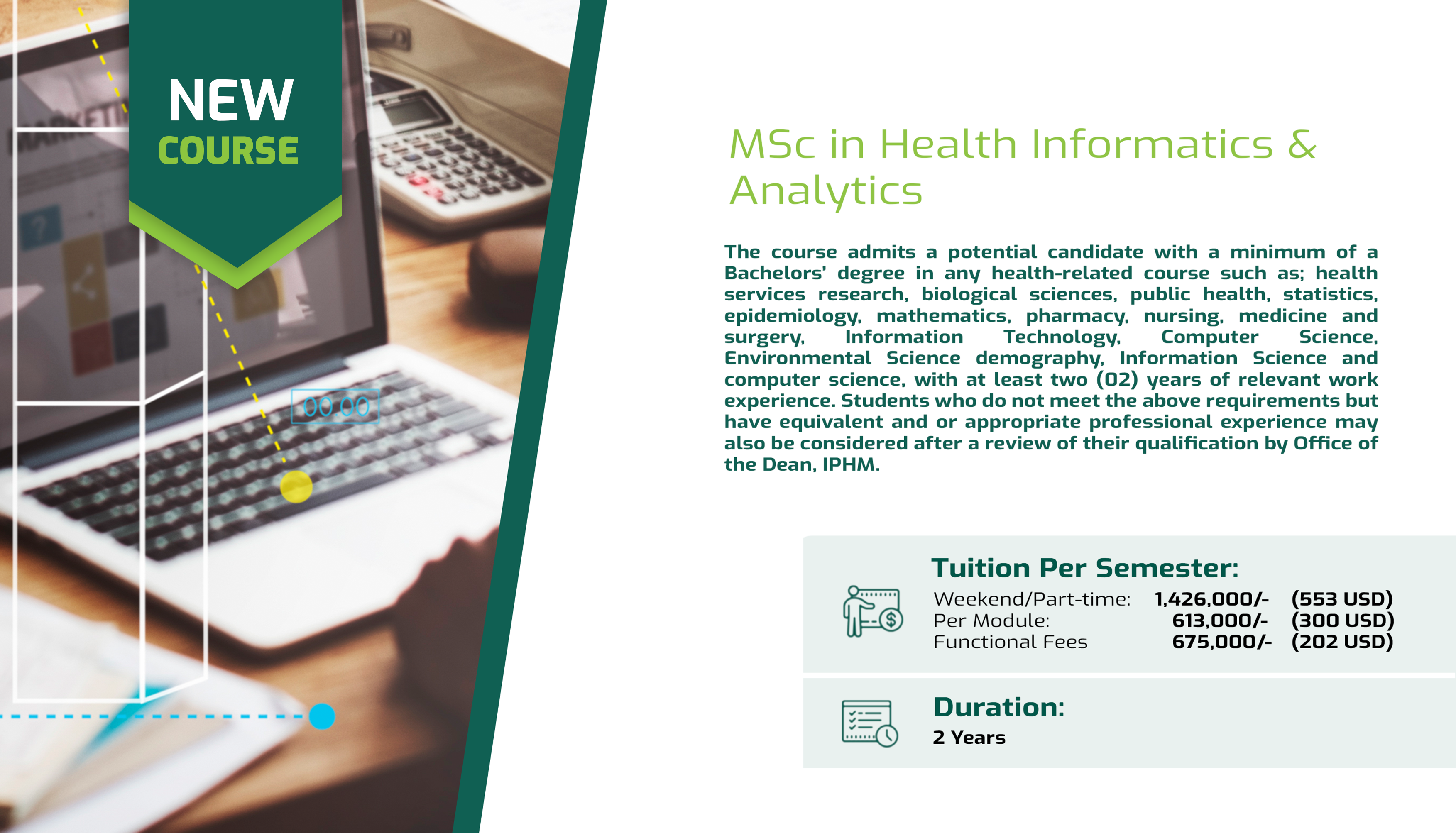 MSc in Health Informatics & Analytics