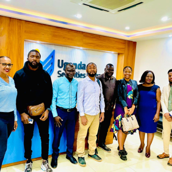 The Masters of Public Health (MPH) Class of 2022 visit the uganda stock exchange offices